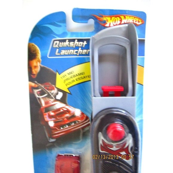 Hot Wheels "QUICKSHOT LAUNCHER" Action W/ FORD GT-40 J2560 - Age 3+ (New/Sealed) - Picture 3 of 8